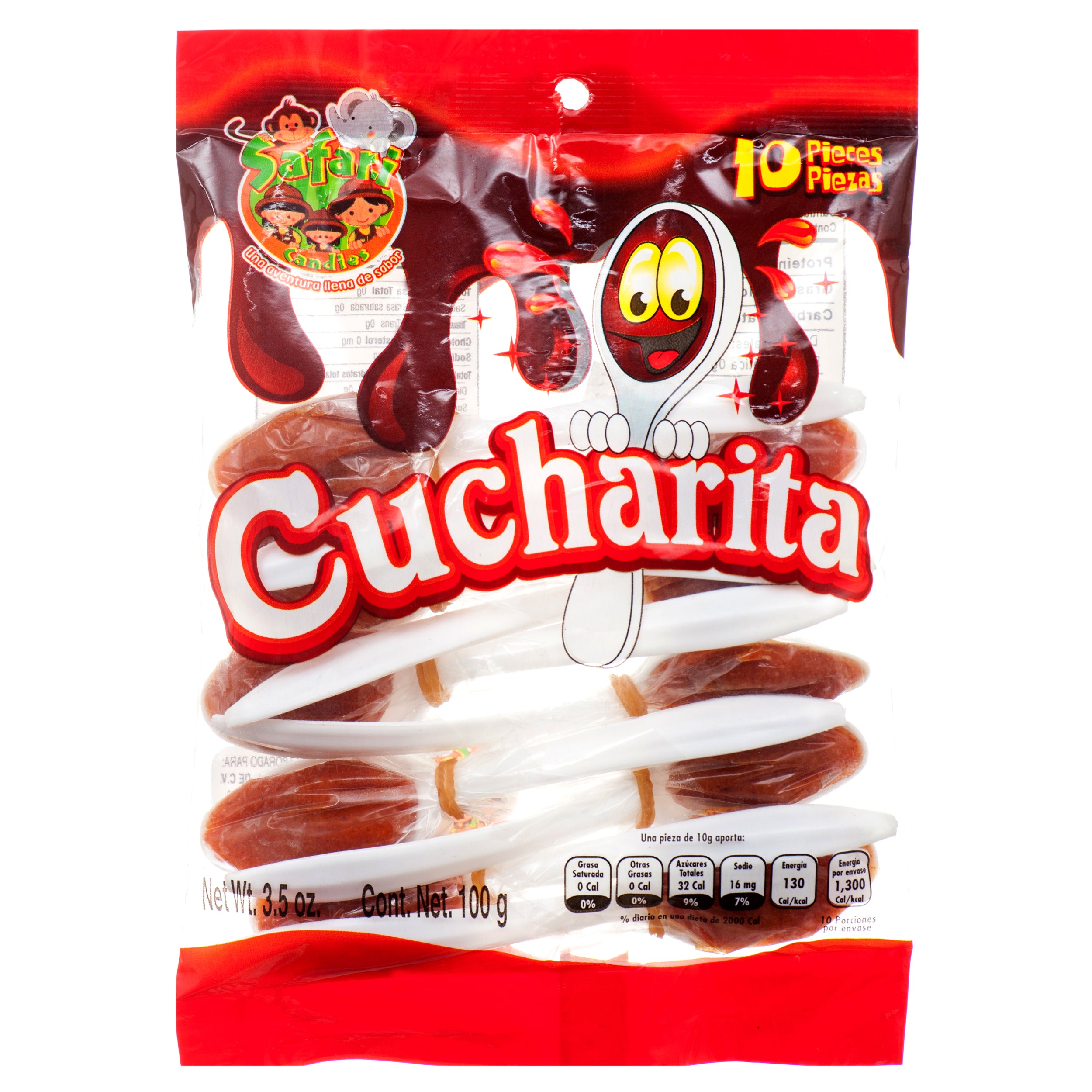 Safari Cucharita 10 Ct (Pack Of 1)
