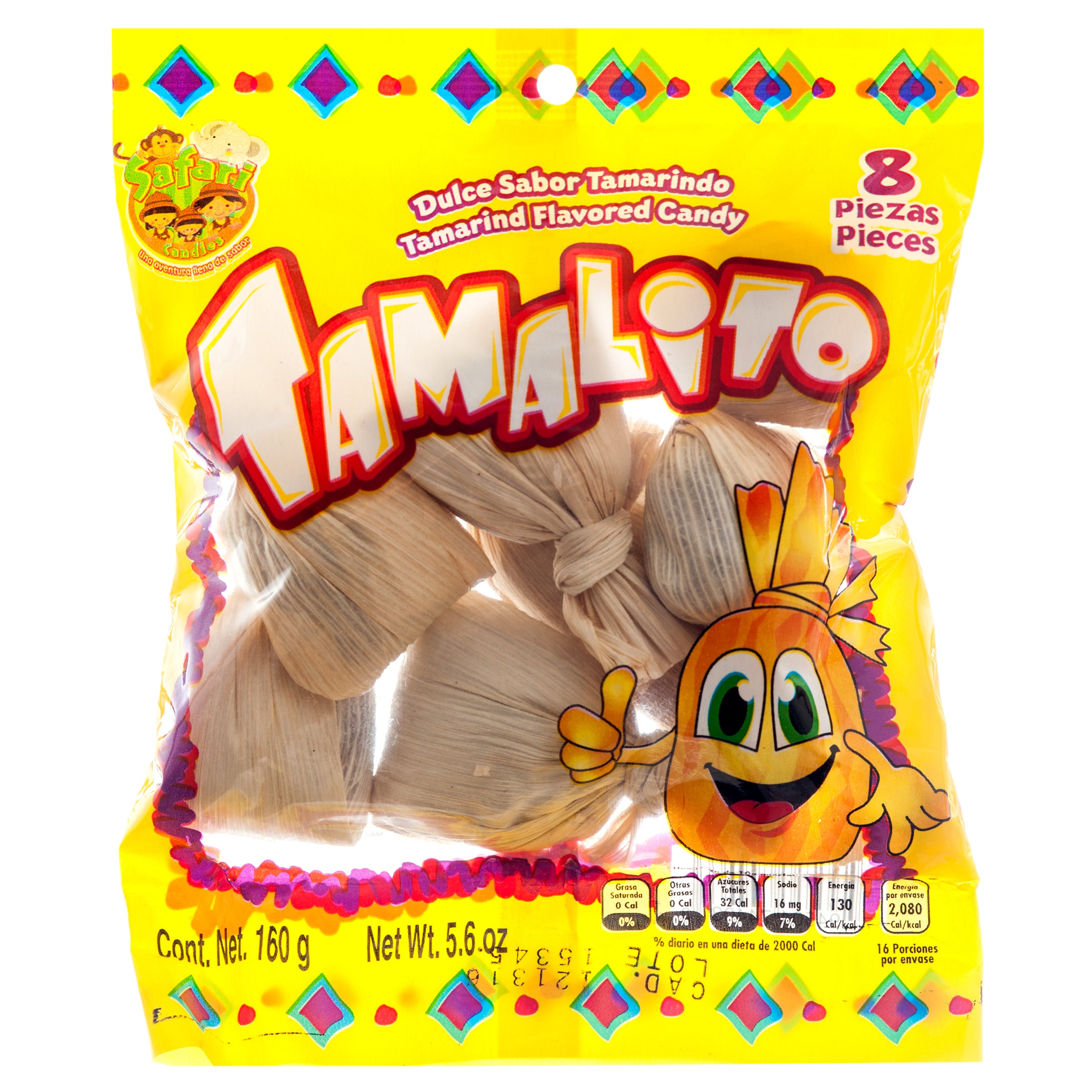 Safari Tamalito Tamarind Flavor 8 Ct (Pack Of 1)