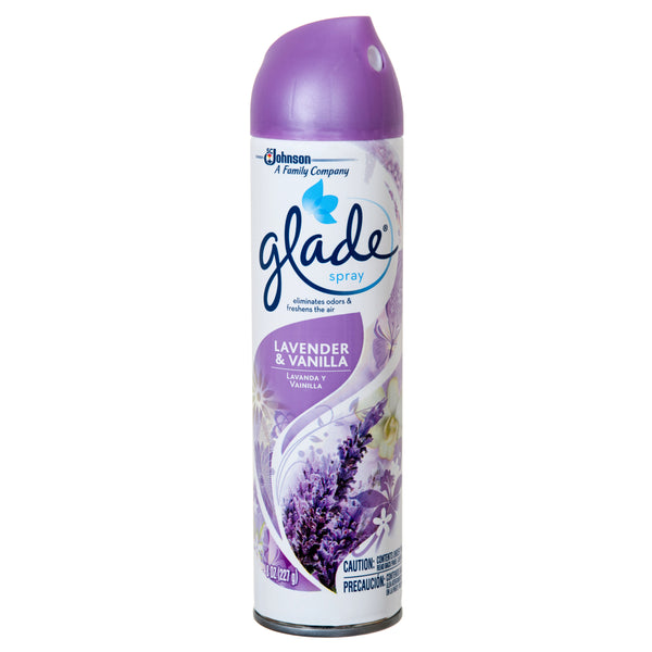 Glade Spray Lavender & Vanilla 8 Oz (12 Pack)