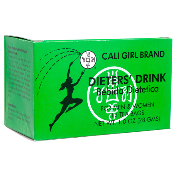 Cali Brand Dieters’ Tea Drink, 12 Count (48 Pack)