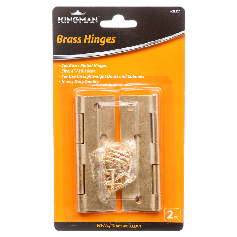 Kingman Hinges 4" 2Pcs (24 Pack)