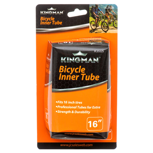 Kingman Bicycle Inner Tube, 16" x 41mm (24 Pack)