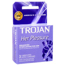 Condom Trojan Sensations 3 Pk (6 Pack)