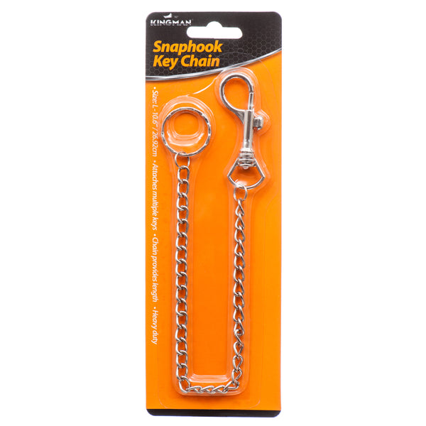 Kingman Snaphook Key Chain 10.6" (24 Pack)