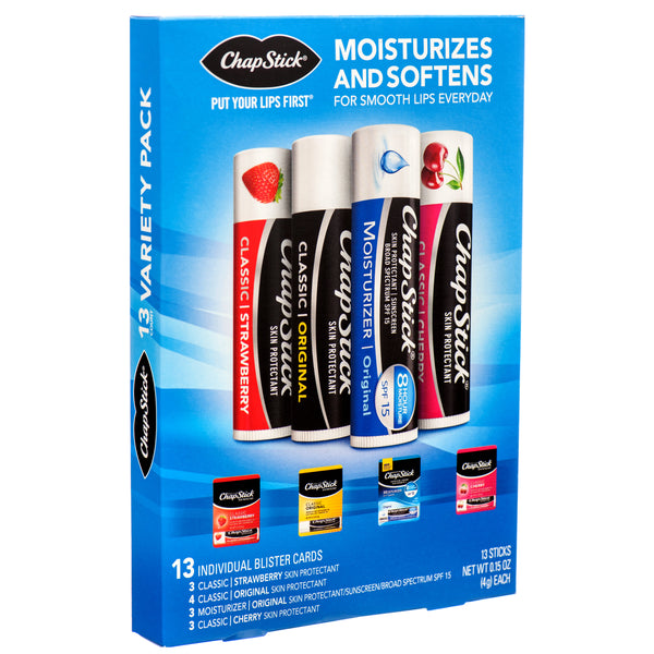 Chapstick Variety Pack 13 Ct (13 Pack)