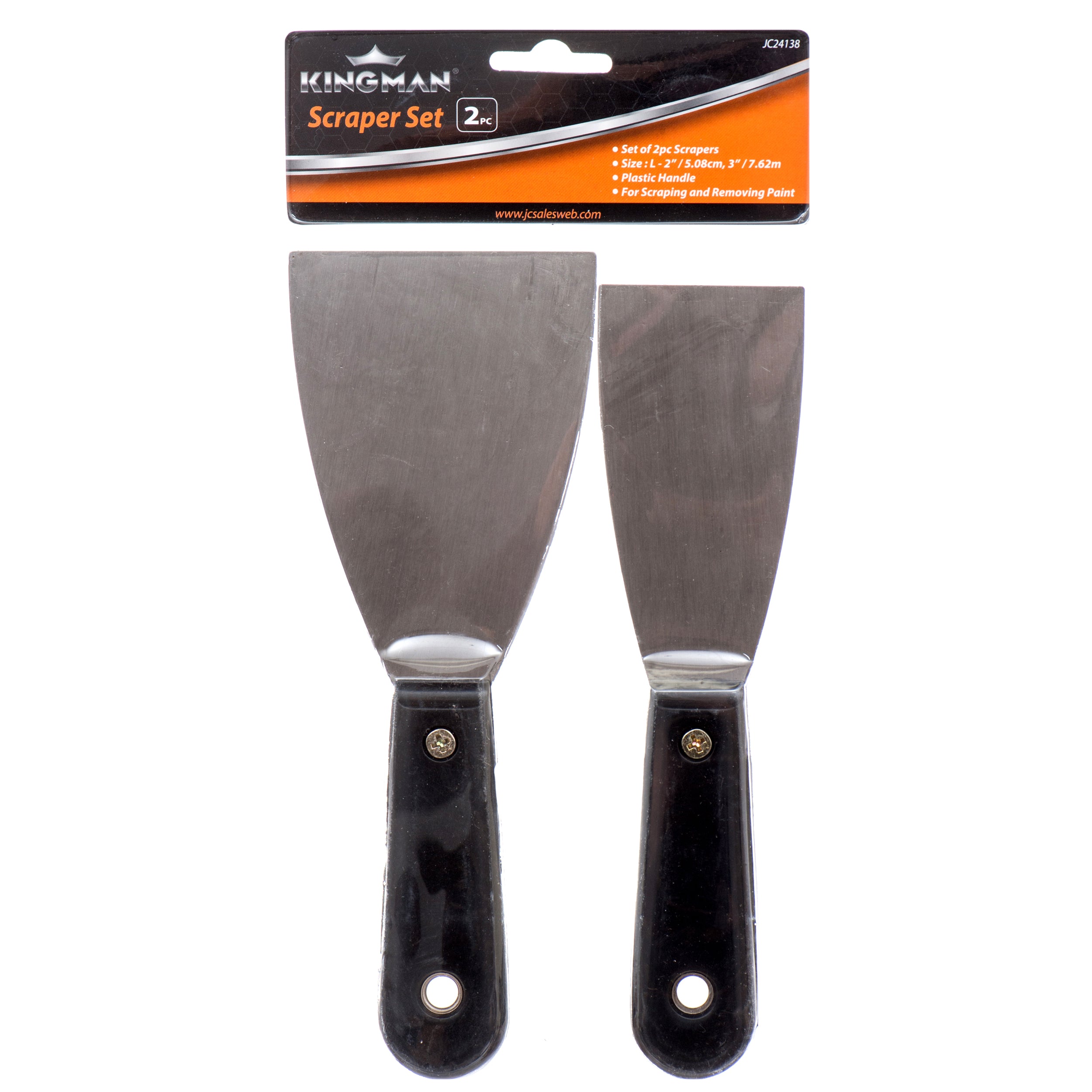 Kingman Putty Knife Set 2" & 3" 2Pcs (Pack Of 1)