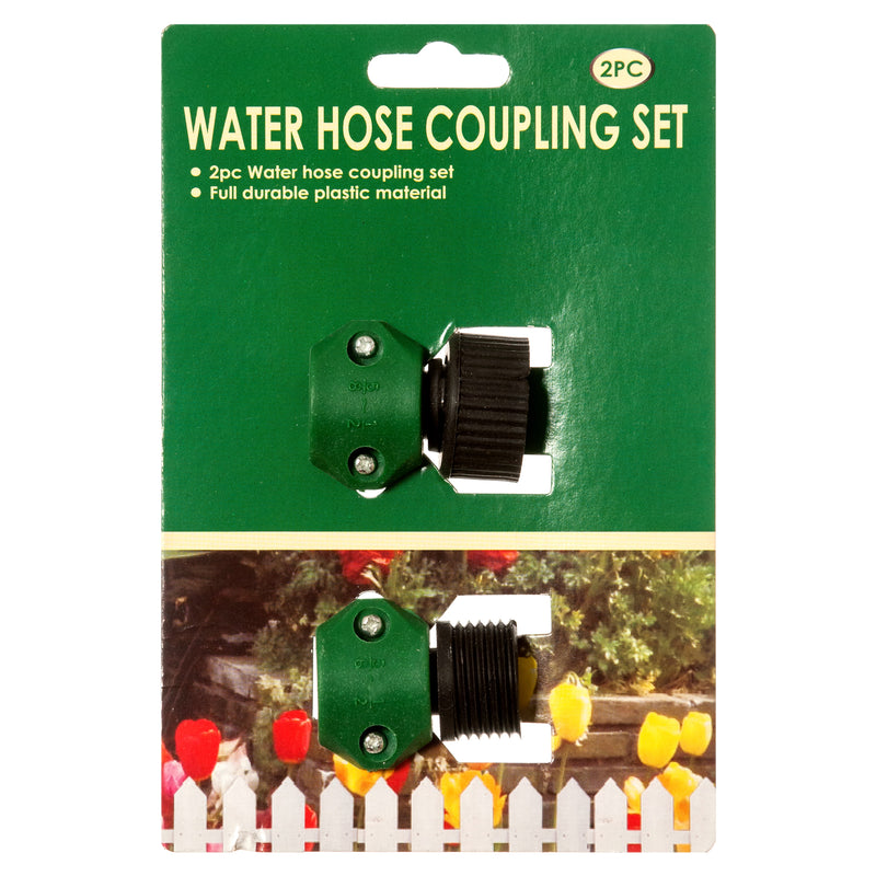 Water Hose Coupling, 2 Count (24 Pack)
