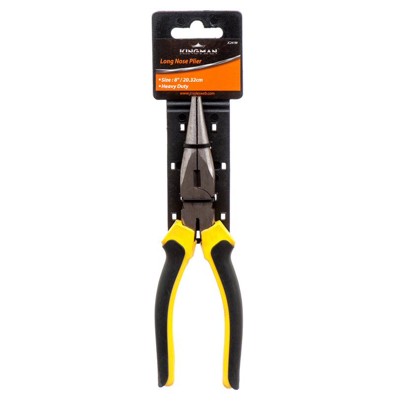 Kingman Tool Plier Long Nose 8" (12 Pack)