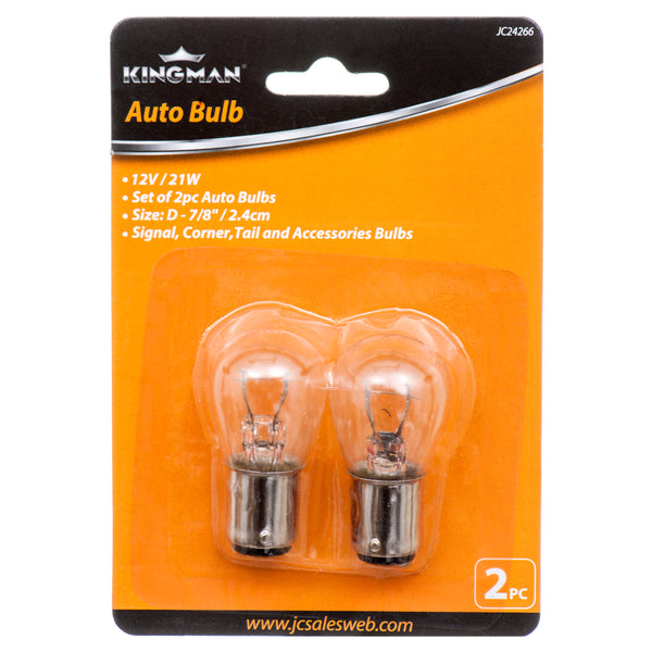 Kingman Auto Brake Light Bulb 2Pc (24 Pack)