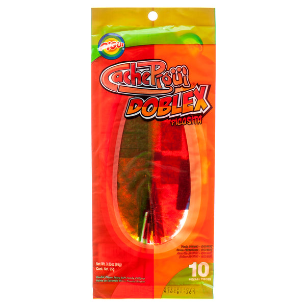 Cachepigui Doblex Slaps Candy, 10 Count (40 Pack)