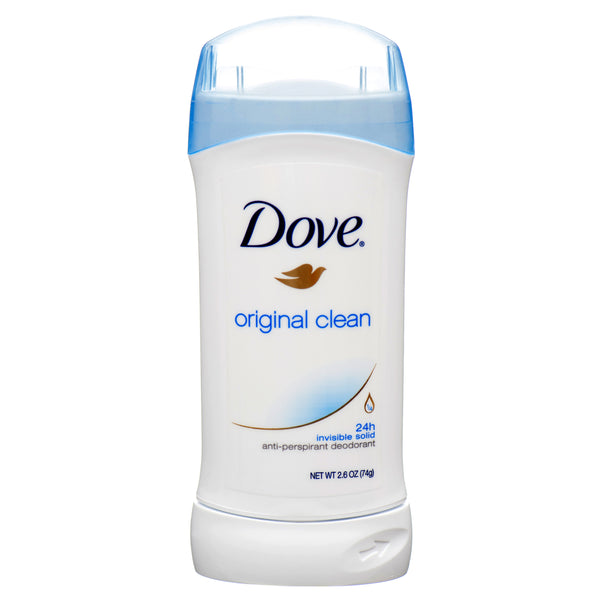 Dove Deodorant Stick Original Clean 2.6 Oz (12 Pack)