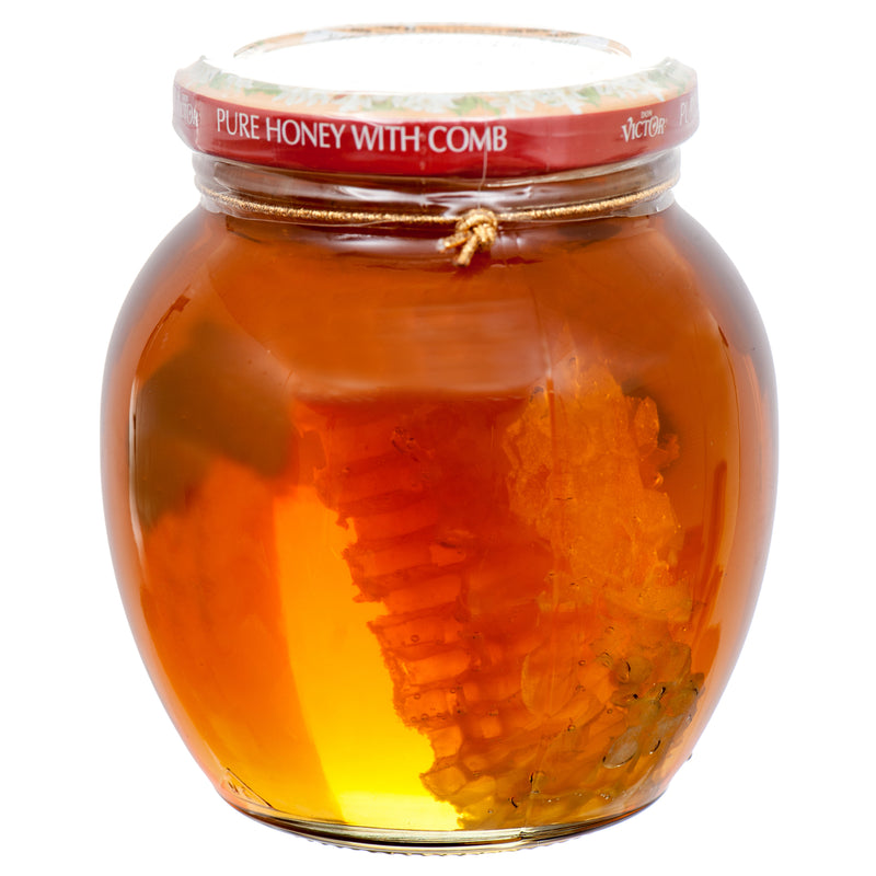 Don Victor Pure Honey w/ Comb, 16 oz (6 Pack)