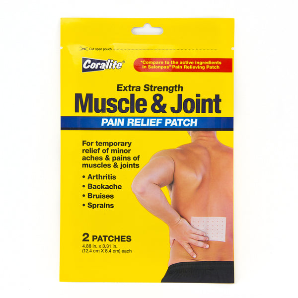 Coralite Muscle & Joint Pain Relief Patch 2 Ct (24 Pack)