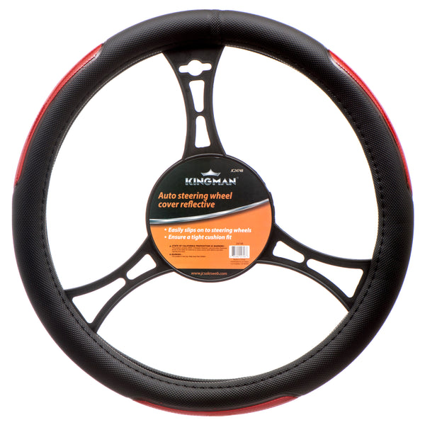 Kingman Reflective Steering Wheel Cover (6 Pack)