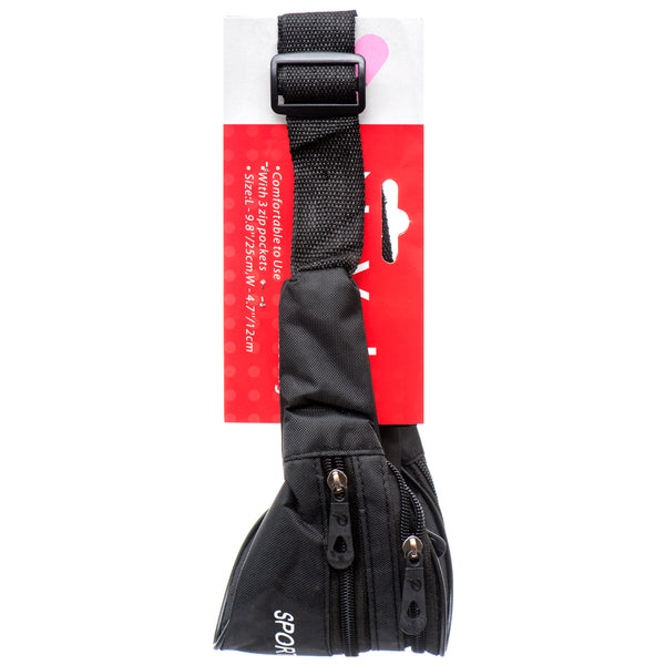 NuValu 3-Pocket Waist Bag (24 Pack)