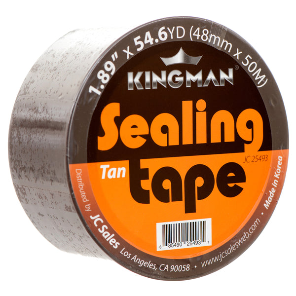 Kingman Packing Tape Tan 1.89" X 55 Yds (36 Pack)