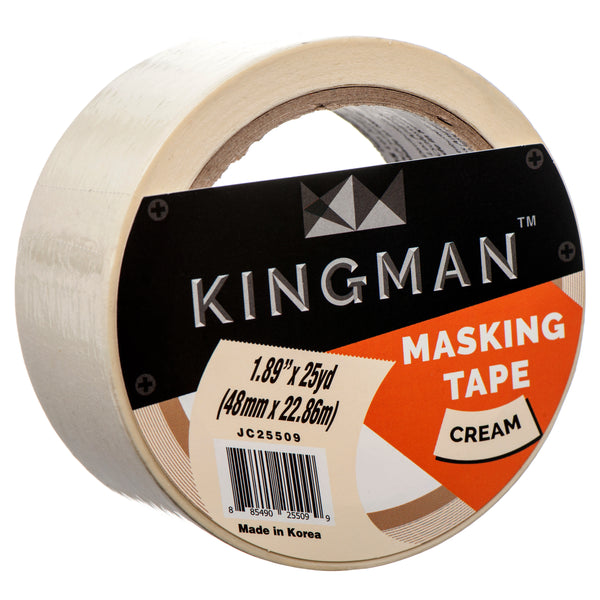 Kingman Masking Tape 1.89" X 25 Yds (36 Pack)