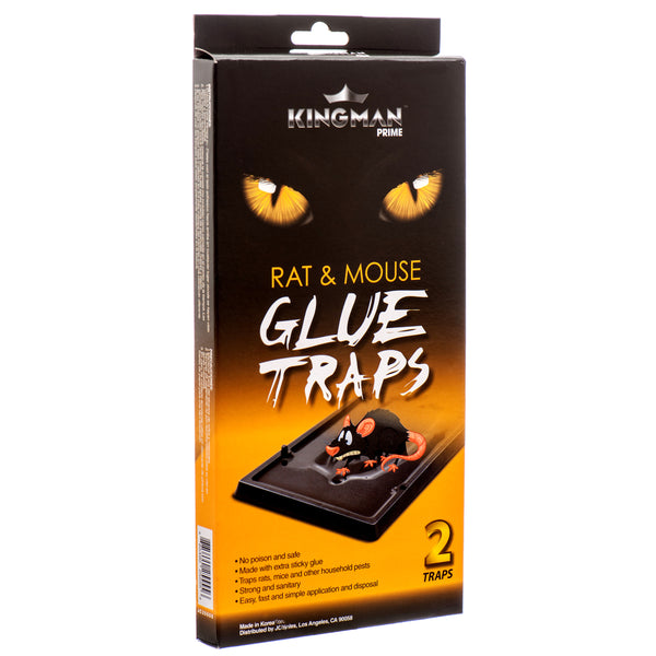 Kingman Prime Mouse Glue Trap Large 2 Pc (12 Pack)