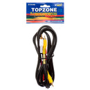 Audio/Video 3-Rca Plug 6Ft Heavy Duty