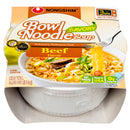 Nongshim Bowl Noodle Instant Soup, Beef, 3 oz (12 Pack)