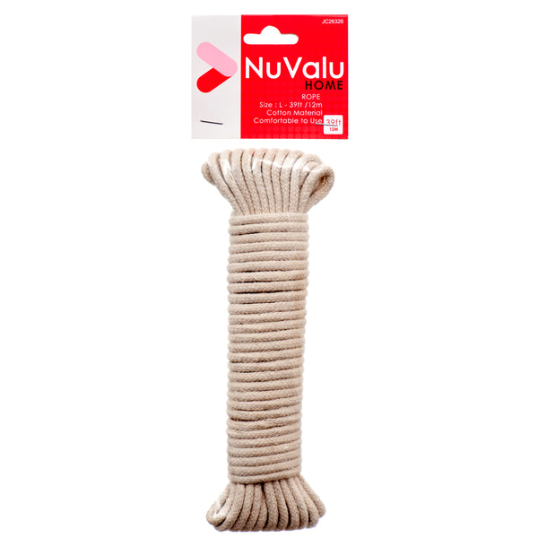 NuValu Cotton Rope, 39' (24 Pack)