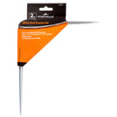 Kingman Shelf Bracket White 10" X 12" 2Pc Set (12 Pack)