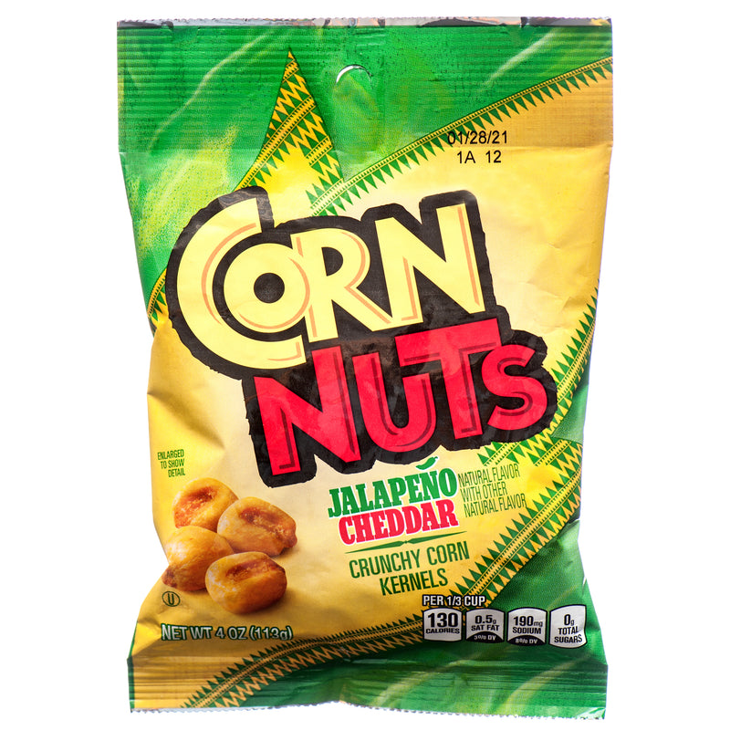 Corn Nuts, Jalapeño Cheddar, 4 oz (12 Pack)