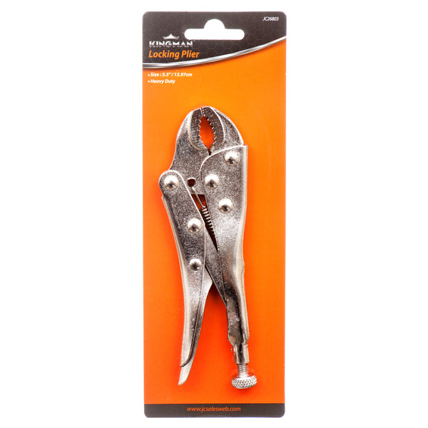 Kingman Locking Plier Hand Tool 5.5" (24 Pack)