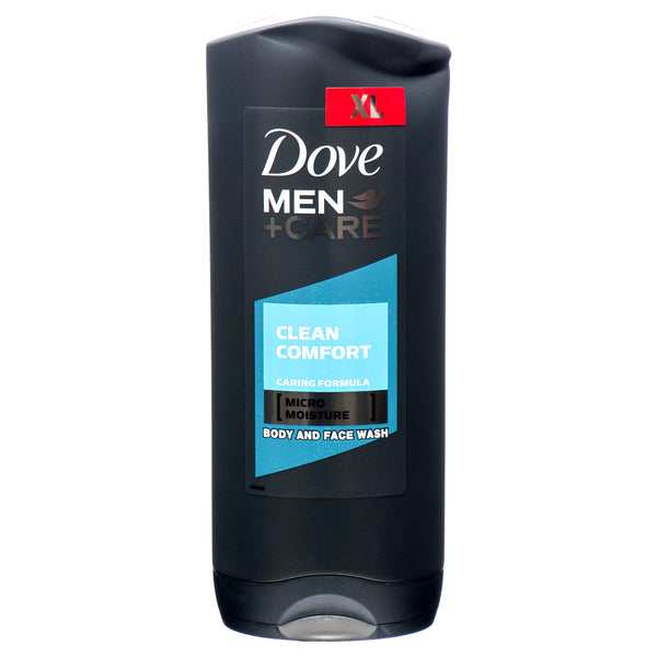 Dove Men+Care Body And Face Wash 400 Ml Clean Comfort (12 Pack)