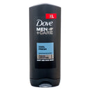 Dove Men+Care Body And Face Wash 400 Ml Cool Fresh (12 Pack)