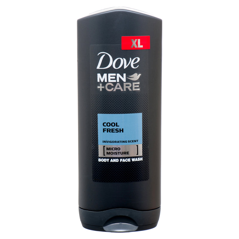 Dove Men+Care Body And Face Wash 400 Ml Cool Fresh (12 Pack)