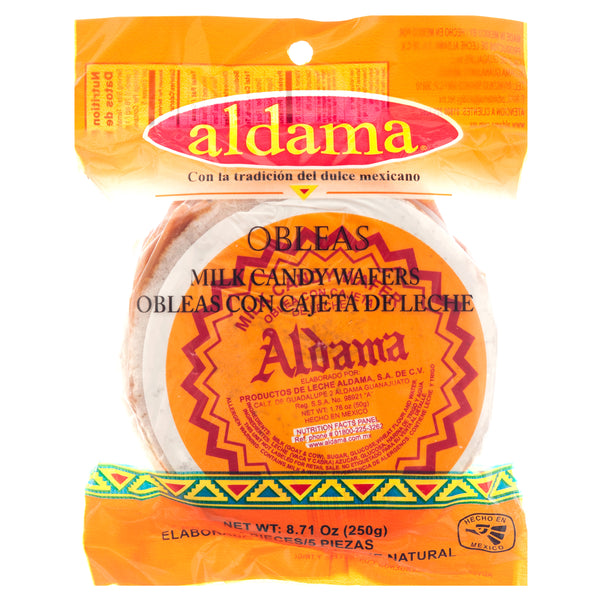 Adalma Milk Candy Wafers, Medium, 5 Count (30 Pack)