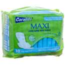 Maxi Pads Long & Super W/Wings (24 Pack)