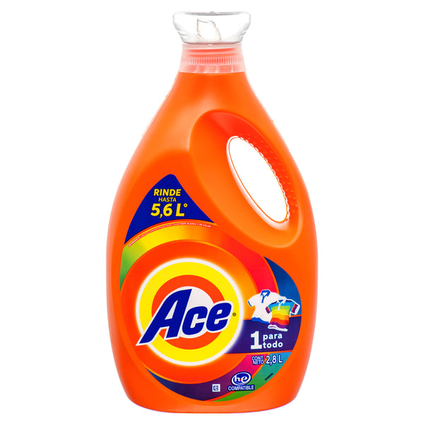Ace Liquid Laundry Detergent, 2.8 L (4 Pack)