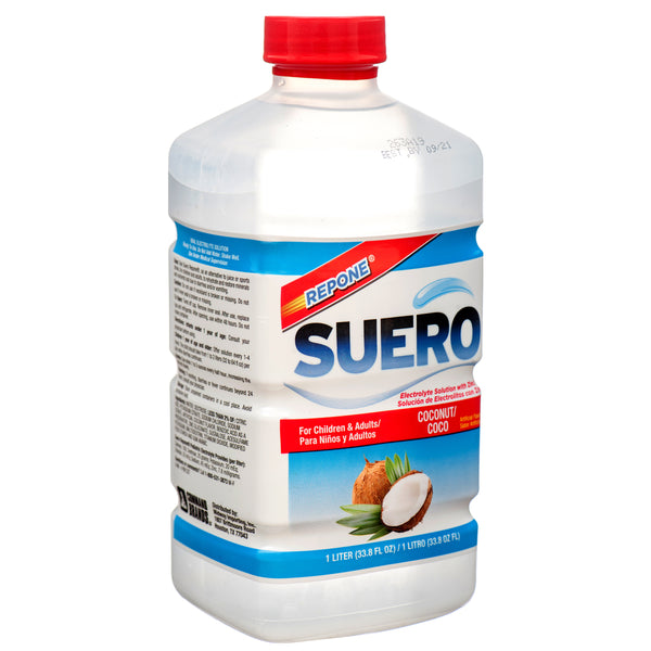 Repone Suero Drink Coconut 33.8Z (8 Pack)