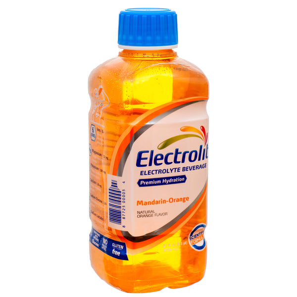 Electrolit Electrolyte Drink, Orange Mandarine, 21 oz (12 Pack)
