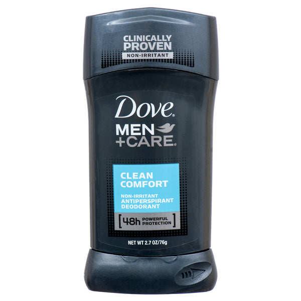 Dove Men Deodorant Stick Clean Comfort 2.7Z (12 Pack)
