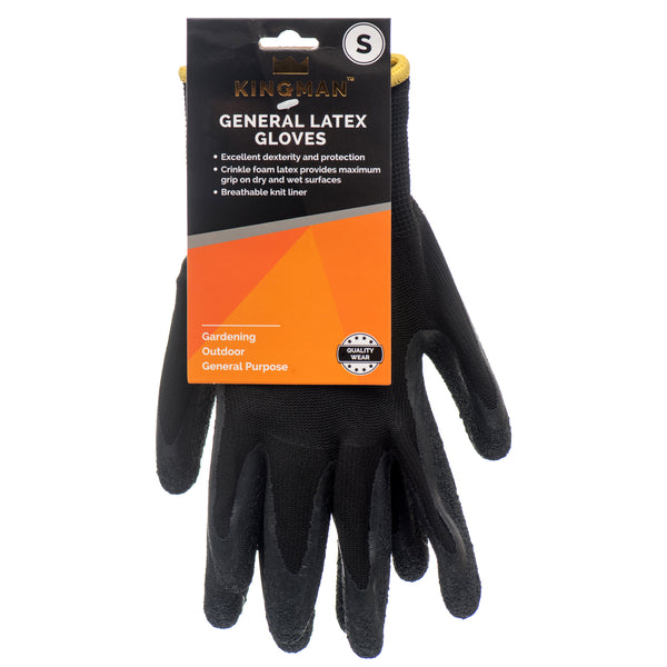 Kingman Latex Glove, Small (12 Pack)