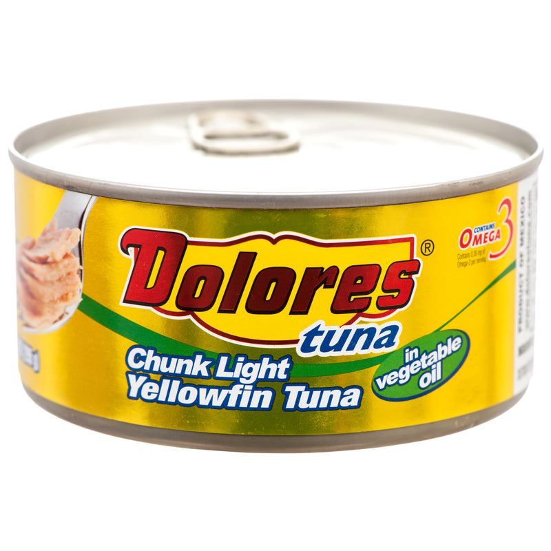 Dolores Chunk Light Tuna w/ Vegetable Oil, 10 oz (24 Pack)