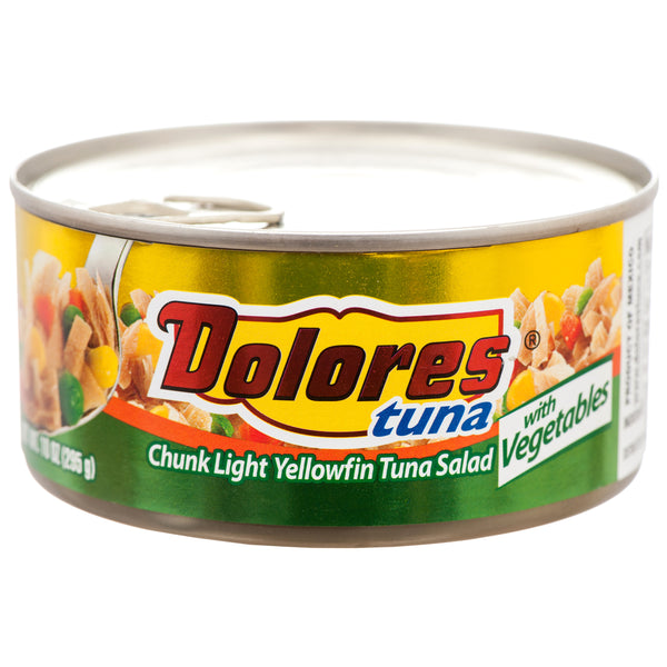 Dolores Chunk Light Tuna w/ Vegetables, 10 oz (24 Pack)