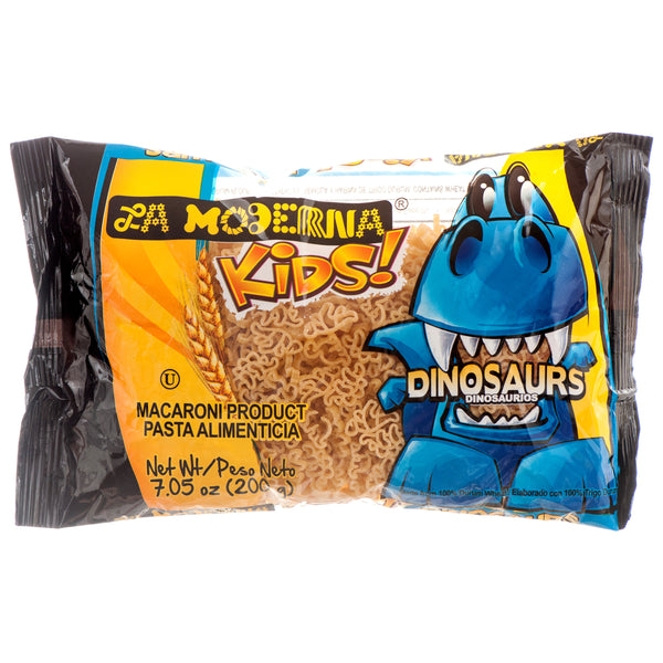 La Moderna Pasta Noodles, Dinosaurs, 7 oz (20 Pack)
