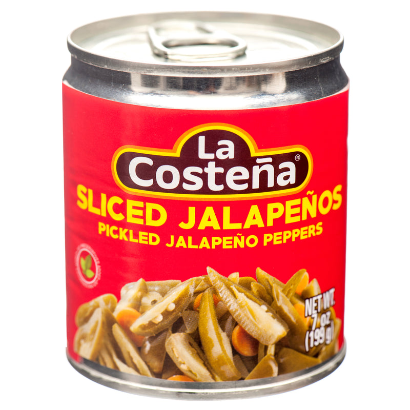 La Costeña Sliced Jalapeño Peppers, 7 oz (20 Pack)