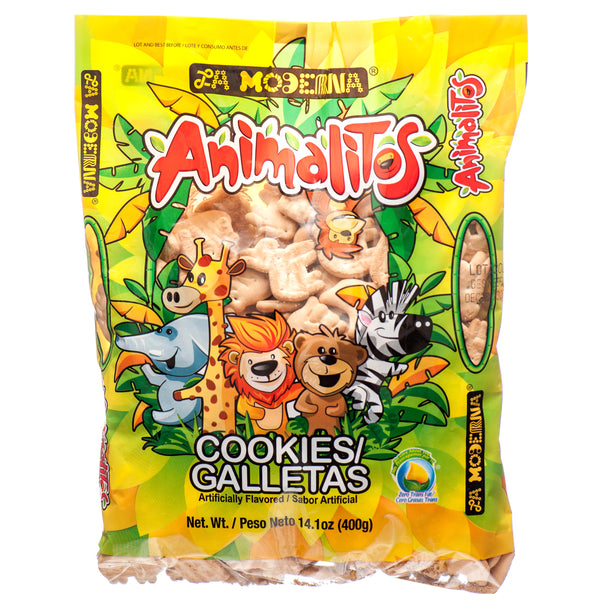 La Moderna Animalitos Animal Cookies, 14.1 oz (20 Pack)
