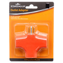 Kingman Triple Power Outlet Adaptor (24 Pack)