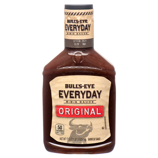 Bull’s Eye Original BBQ Sauce, 17.5 oz (12 Pack)