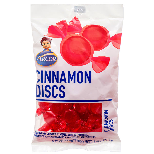 Arcor Cinnamon Discs, 8 oz (24 Pack)