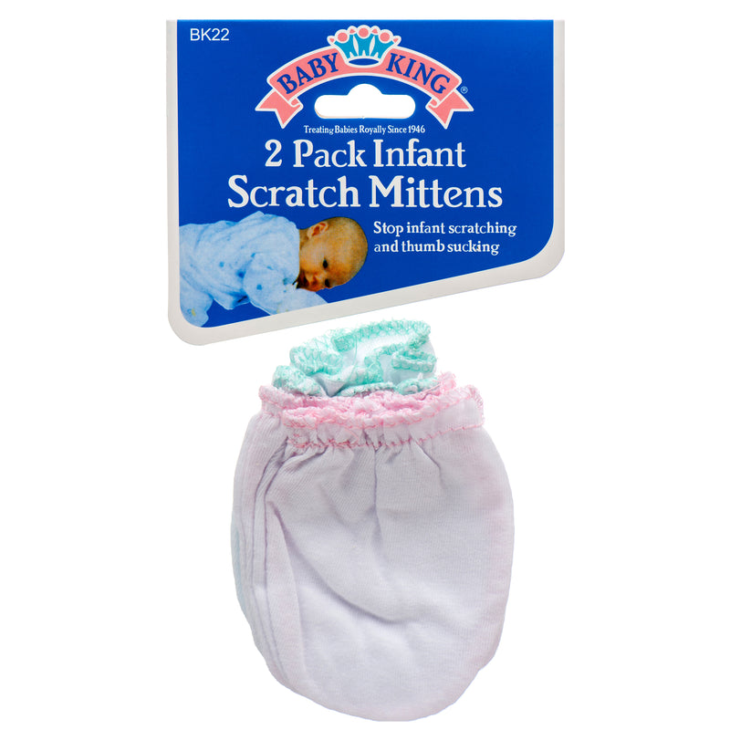 Baby Mittens, 2 Count (12 Pack)