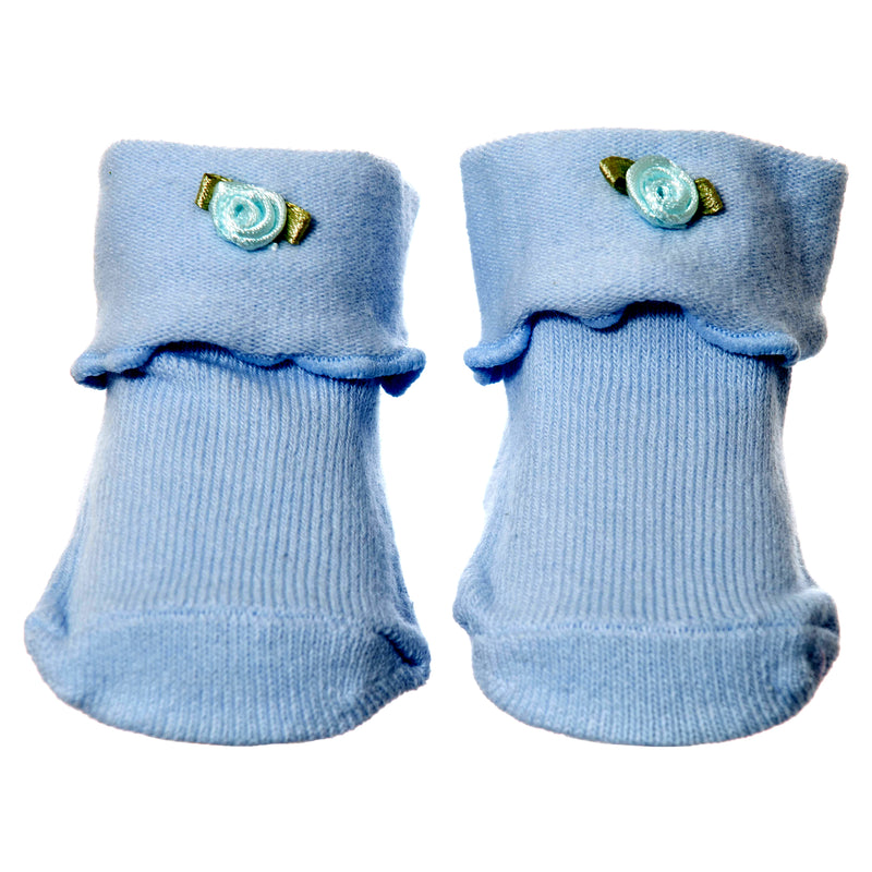 Baby Booties, Assorted Colors (12 Pack)