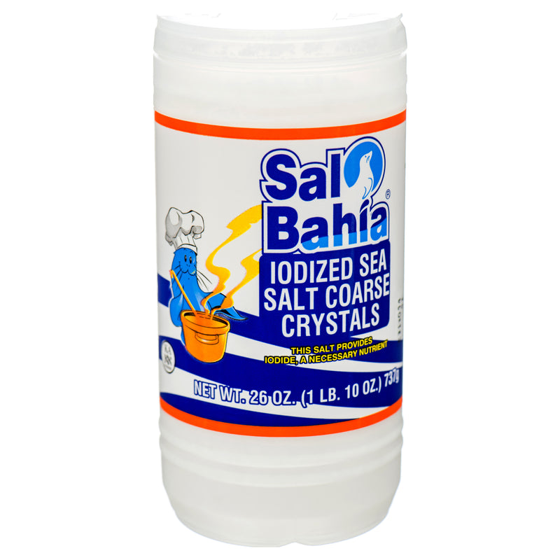 Sal Bahia Coarse Sea Salt, 26 oz (12 Pack)