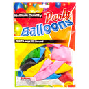 Balloon Standard 12" 10Ct Asst Clr (12 Pack)